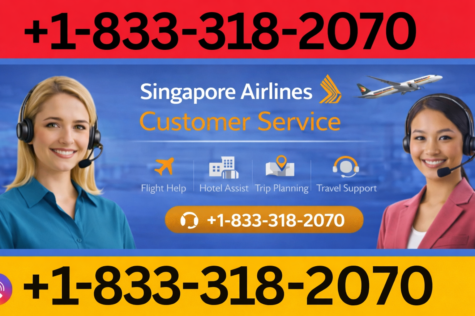 Singapore Airlines CUSTOMER SERVICE (Real Agent Support) | Toll-Free Number Guide